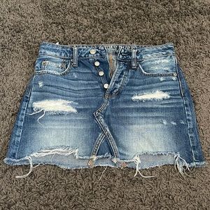 American Eagle Jean Skirt - Size 0